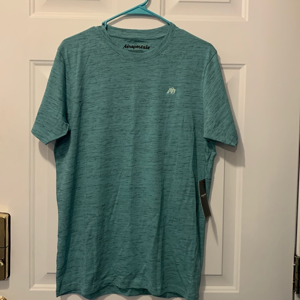 Men’s Aeropostale tee-shirt, green, size Medium NWT